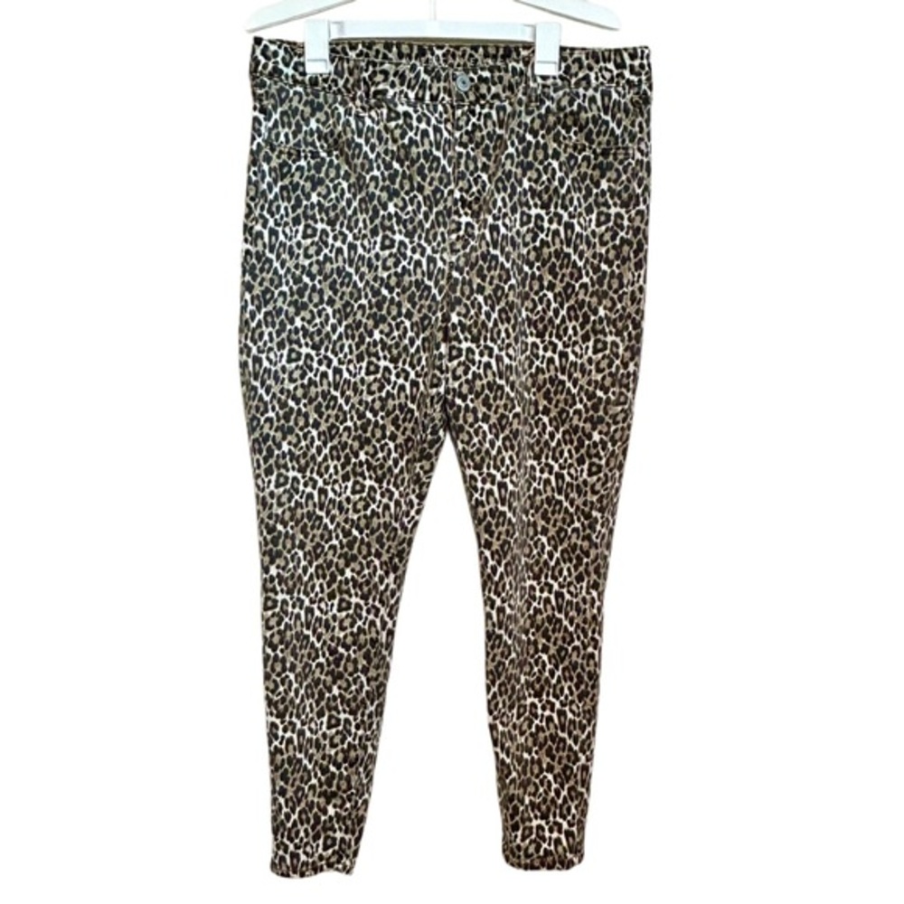 Women’s Plus Size Leopard Print High Waist Jegging Legging